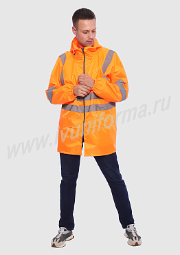 Ветровка сигнальная мужская арт. Р-10-36-ОКС
